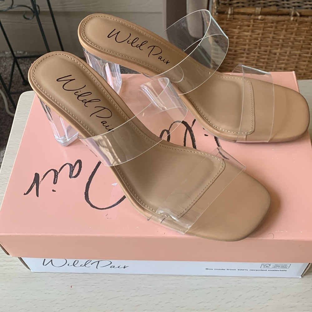 Clear Vinyl Heels